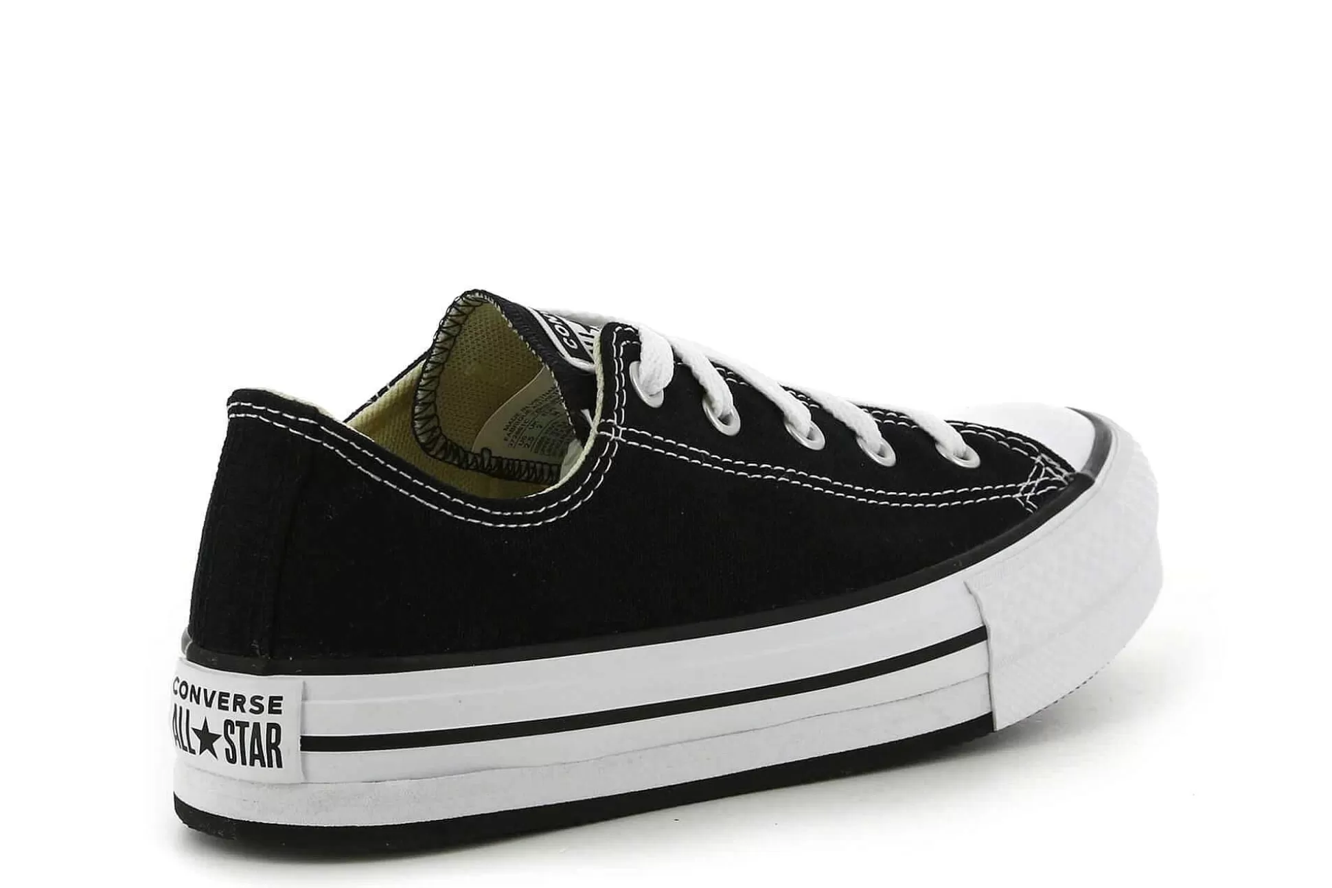 Niña Converse Zapatillas^Zapatillas Con Cordones 272857C/001 Black White Black